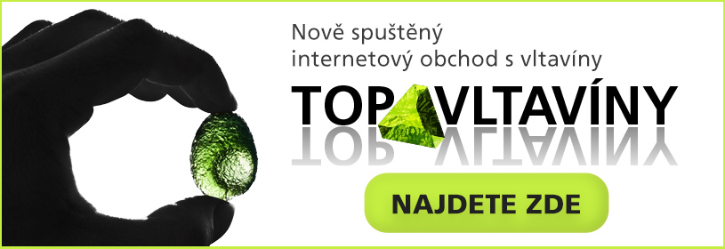 Nový e-shop s vltavíny - www.topvltaviny.cz