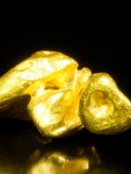 Zlato - krystalované